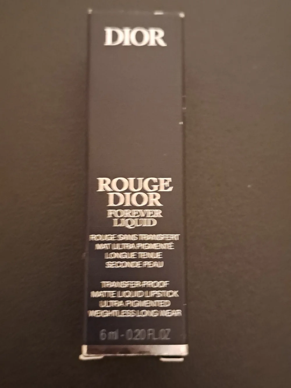 Dior Liquid Lipstick – Vibrant Red Shade 760 Forever Glam NIB